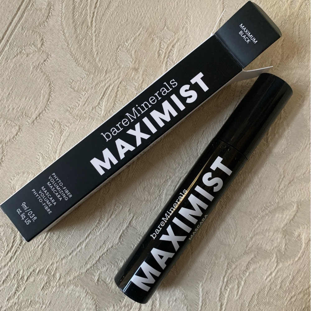 BareMinerals Maximist Phyto Fiber Volumizing Mascara - Black BNIB